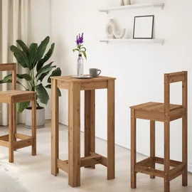 vidaXL Bartisch Artisan-Eiche 51 x 50 x 103,5 cm braun
