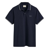 GANT Poloshirt Piqué-Poloshirt blau XL