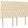 vidaXL Boxspringbett mit Matratze Creme 160x200 cm Stoff