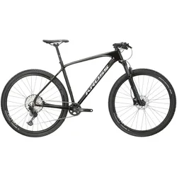 Mountainbike KROSS "Mountainbike Hardtail Level 10.0 Schwarz" Gr. 51, schwarz (schwarz, schwarz), Fahrräder, 51cm, 29 Zoll (73,66cm) hinten: 29 Zoll (73,66cm)