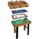 Colorbaby CB Games 85328 4-in-1-Multi-Spieltisch mit Beinen