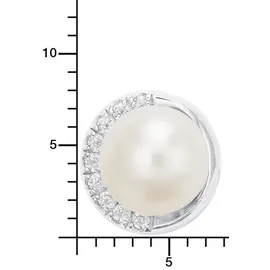 s.Oliver Damen, Ohrstecker 2022749 Perle Silber