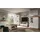 furn.design Hemsby Weiß Eiche 95 x 50 x 95 cm