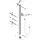 Hansgrohe Raindance Unica 900mm, m Isif 1600mm Schlauch, chrom