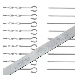 olymp handels gmbh Drehspieß 40 x 40 cm Edelstahl Silber