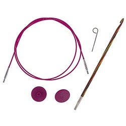 KnitPro Tunesische Häkelnadel, 4.0 mm Ø, im Set