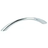 METAL STYLE Möbelgriff Schubladengriff Küchengriff Griff Lochabstand 96mm Verchromt