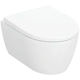 Geberit iCon Wand-WC mit WC-Sitz, Ausführung kurz, 502381JT1
