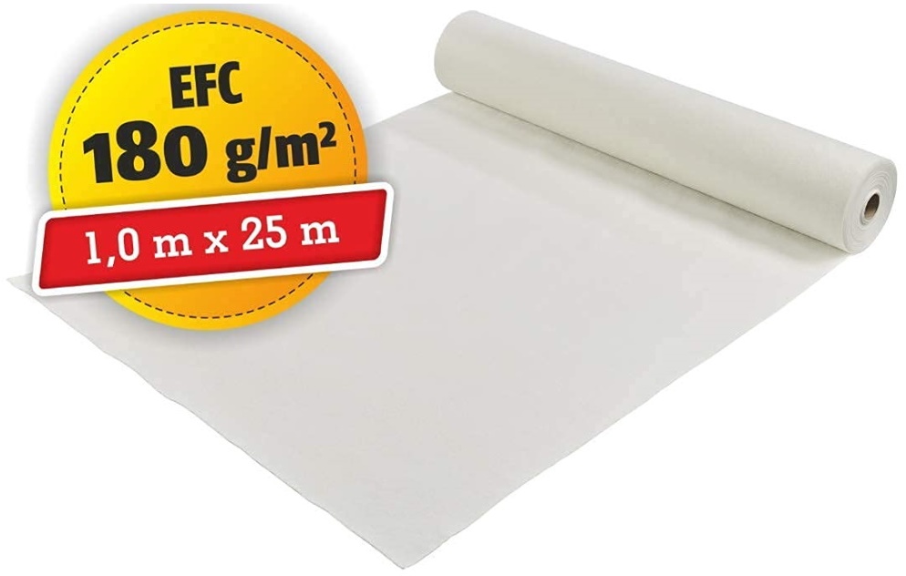 Abdeckvlies selbsthaftend Malervlies Treppenvlies 1x25 m Original EFC® 180g/m2