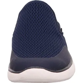 SKECHERS Summits Vindicator Sneaker, Navy Textile Trim, 46