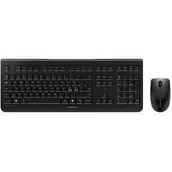 Cherry DW 3000 - Tastatur-und-Maus-Set - kabellos, 2.4 GHz, Englisch-US Tastaturlayout, Schwarz