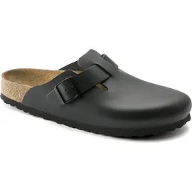 Birkenstock Boston Naturleder schmal schwarz 44