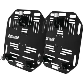 Nelson Rigg Quick Release, Satteltaschen-Montageplatten - Schwarz