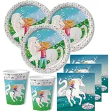 36 Teile Sternenschweif Party Deko Set 8 Kinder