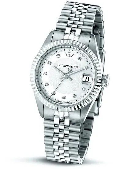 Philip Watch Damenuhr Caribe Urban R8253597598 - silber
