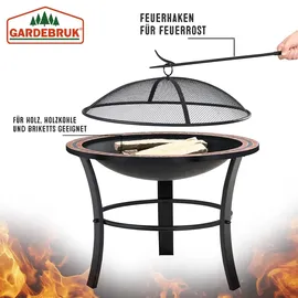 Gardebruk Feuerschale Fuoco Mosaik Stahl Ø76cm