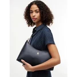 Tommy Hilfiger TH ICON SHOULDER BAG Schultertasche Kunstleder Black