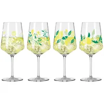 Ritzenhoff & Breker Ritzenhoff Aperitif-Glas SOMMERTAU F24 Limoncello Hugo 4er Set Inhalt je 544 ml,