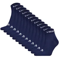 Head Socken 12er Pack-Elements All Sport Quarter 12P blau 39-42
