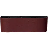 Metabo 3 Schleifbänder 75x575 mm P 80, Holz+metall, für Bandschleifer