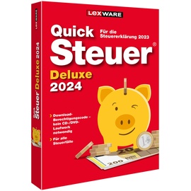 Lexware QuickSteuer Deluxe 2024 (deutsch) (PC) (06815-0072)