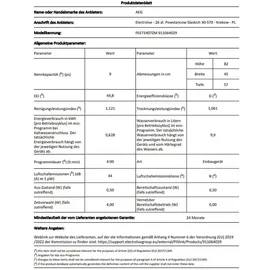 AEG FEE73407ZM Einbau-Geschirrspüler (teilintegrierbar, 596 mm breit, Edelstahl)