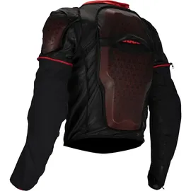 leatt adventure Adventure Rally 5.5 Textiljacke Orange/Grau/Schwarz 3XL
