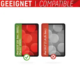 Displex Tablet Glass für iPad 10,9" (10. Gen, 2022)/11" (11. Gen, 2025) Transparent