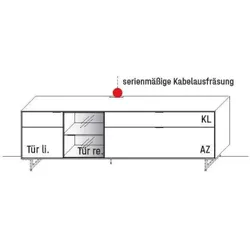 Wöstmann WM 2470 Lowboard 1143