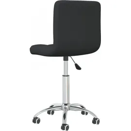 vidaXL Bürostuhl Stoff Schwarz