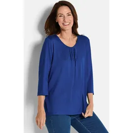 GOLDNER Viskose-Oberteil blau 50