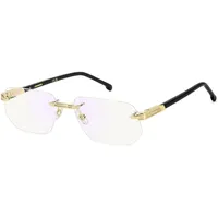 Carrera 1142 GOLD BLACK/BLUE MIRRORED 57/15/145 Herrenbrillen Brillen -