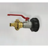 Kerbl Anschlusshahn für IBC-Container 3/4 Zoll Kunststoffadapter
