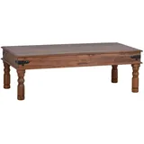 MiaMöbel Couchtisch Colombo Natur 120x60cm Massivholz Teak