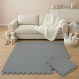 LittleTom - 9 Teile Baby Kinder Puzzlematte ab Null - Puzzle Spielmatte Krabbelmatte