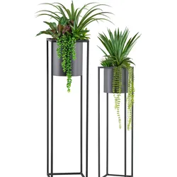 Kunstpflanze »Sukkulentenarrangement«, mit matter Farbgebung, 74540461-0 grün H: 135 cm