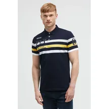 Camp David Poloshirt blau M