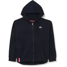 Alpha Industries Basic Zip Hoody SL Kapuzensweat für Herren Rep.Blue