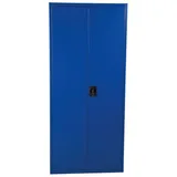 Werkstattschränke für Werkstätten und Garagen - 4 Regale - Blau RAL 5010 - 4010071010