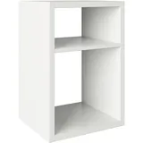 Phoenix Raumteiler-Regal »Fortuna«, Weiß, Holzwerkstoff, 1 Fächer, 58x39x34 cm, Holz - weiss