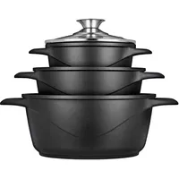 Smile Topf-Set 6-tlg. 3 x Topf + 3 x