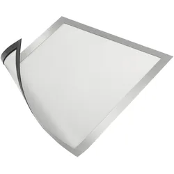 Durable DURAFRAME MAGNETIC - Dokumentenhalterung - für A4 - magnetisch - Silber