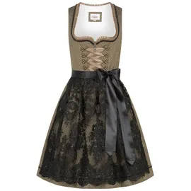 Nübler Dirndl Mini Erika braun 36