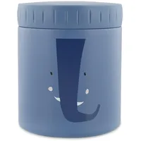 Trixie - Isoliertes Lebensmittelglas Mrs. Elephant – 350 ml, Blau
