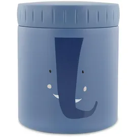 Trixie - Isoliertes Lebensmittelglas Mrs. Elephant – 350 ml, Blau