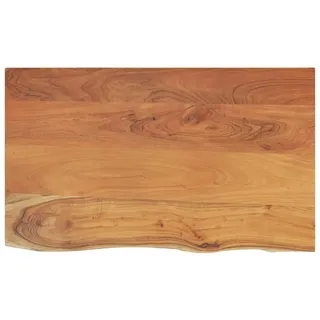 vidaXL Waschtischplatte 110x60x2,5 cm Rechteckig Massivholz Akazie