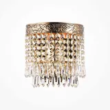 Maytoni Deckenlampe Deckenleuchte Kristalllampe Wohnzimmerleuchte Metall goldfarben E27
