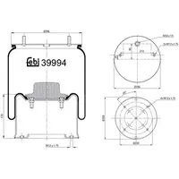 FEBI Bilstein Federbalg, Luftfederung