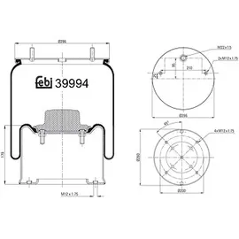 FEBI Bilstein Federbalg, Luftfederung