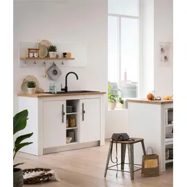OTTO home KS-Westminster Kochfeld Unterschrank Breite 130 cm weiß